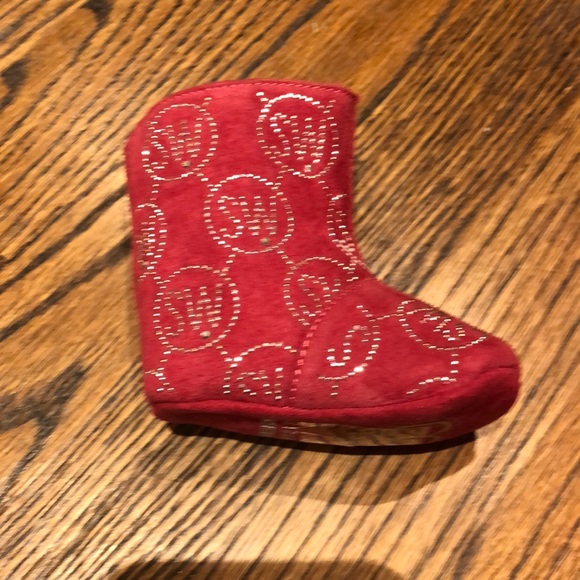 Girls Stuart weitzman pink booties - Picture 2 of 3